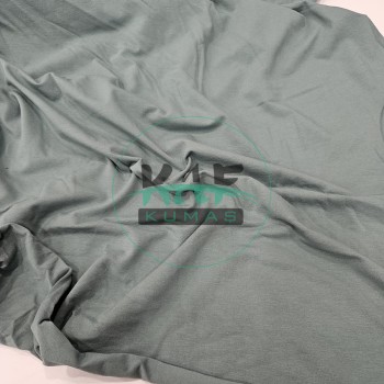 Penye Süprem Kumaş | %95 Pamuk %5 Elastan | Soft Yeşil