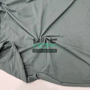 Penye Süprem Kumaş | %95 Pamuk %5 Elastan | Soft Yeşil