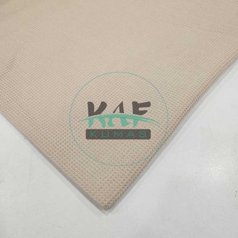 Küçük Kareli Waffle Pike | Bej