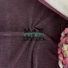 Fitilli Kadife Kumaş | Mürdüm Bordo