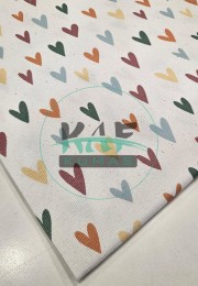 Soft Kalpler Desenli Kaşkorse Kumaş