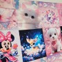 Dijital Baskılı Penye Süprem Pano Kumaş | Soft Pastel Temalı