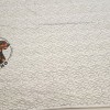 Beyaz Zemin Köpekler Desen Pano Kumaş 180x 82cm