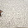 Beyaz Zemin Köpekler Desen Pano Kumaş 180x 82cm