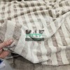 Bambulu Havlu Kumaş | Krem Çizgili %40 Bambu %40 Polyester %20 Pamuk