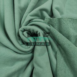 Üstü Carbon Fırçalı Yumuşak Diagonal Üç İplik Kumaş | %65 Pamuk %35 Polyester | Granit Yeşili