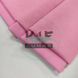 Eşofman Takımı Seti | Pembe İçi Şardonlu Üç İplik | Kumaş: 180x180cm + Ribana: 100x70cm