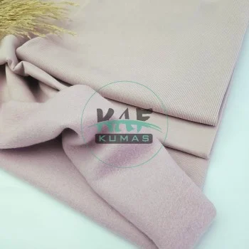 3 İplik Şardonlu Kumaş | Pastel Pudra 08