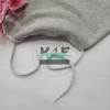 Şeffaf Uçlamalı 138 cm Gri Kordon Bağcık | Sweatshirt-Eşofman İpi 1 Adet
