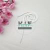 Şeffaf Uçlamalı 86 cm Beyaz Kordon Bağcık | Çocuk Sweatshirt-Eşofman İpi 1 Adet