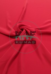 Kırmızı Maroken Kumaş Elbiselik