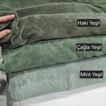 Bambulu Havlu Kumaş | 03 - Çağla Yeşil