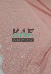 Brode (Nakışlı) Pamuk Vual Kumaş | Pudra 4884_1