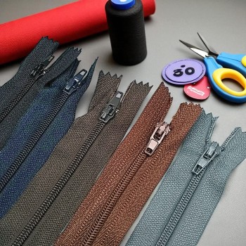 Pantolon Fermuarı | Kemik Fermuar Uzunluk: 18 cm Siyah