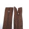 Pantolon Fermuarı | Kemik Fermuar Uzunluk: 18 cm Kahverengi