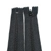 Pantolon Fermuarı | Kemik Fermuar Uzunluk: 18 cm Siyah