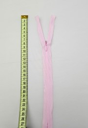 Gizli Fermuar | Uzunluk: 40 cm | Bebe Pembe