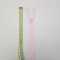 Gizli Fermuar | Uzunluk: 25 cm | Bebe Pembe