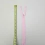 Gizli Fermuar | Uzunluk: 25 cm | Bebe Pembe