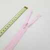 Gizli Fermuar | Uzunluk: 60 cm | Bebe Pembe