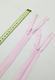 Gizli Fermuar | Uzunluk: 40 cm | Bebe Pembe