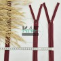Gizli Fermuar | Uzunluk: 25 cm | Bordo