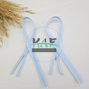 Gizli Fermuar | Uzunluk: 25 cm | Bebe Mavi