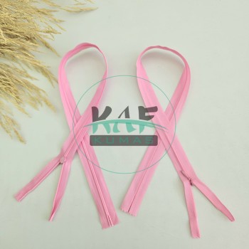 Gizli Fermuar | Uzunluk: 40 cm | Pembe