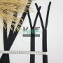 Gizli Fermuar | Uzunluk: 25 cm | Siyah