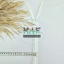 Gizli Fermuar | Uzunluk: 60 cm | Beyaz