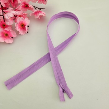 Gizli Fermuar | Uzunluk: 56 cm | Lila