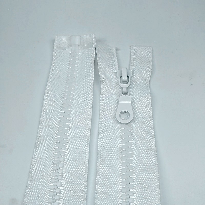 Kemik Fermuar | Çanta Fermuarı Uzunluk: 28 cm Beyaz