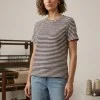 Lacivert / Bordo / Krem Çizgili Simli Jakarlı Triko Kumaş