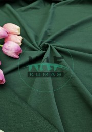 Penye %95 Pamuk %5 Elastan İki İplik Kumaş | Yeşil