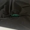 Penye 72% Pamuk 24% Polyester 6% Elastan İki İplik Kumaş | Siyah