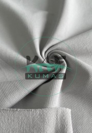 Penye %95 Pamuk %5 Elastan İki İplik Kumaş | Gri
