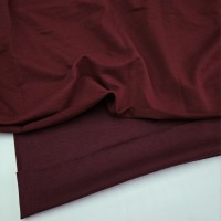 Bordo Eşofman Takımı Dikimi için Hazır Set: 250x180 cm İki İplik + 100x70 cm Ribana Kumaş