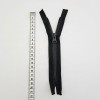 Timsah Dişli Fermuarı | Kemik Fermuar Uzunluk: 20 cm Siyah