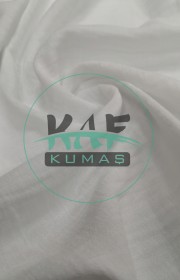  Krinkıl Müslin | 2 Katlı Bürümcük Kumaş | Beyaz