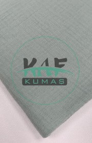  Krinkıl Müslin | 2 Katlı Bürümcük Kumaş | Buz Yeşili