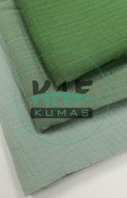  Krinkıl Müslin | 2 Katlı Bürümcük Kumaş | Çağla Yeşili