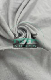  Krinkıl Müslin | 2 Katlı Bürümcük Kumaş | Gri