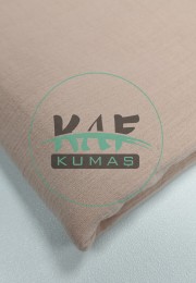 Krinkıl Müslin | 2 Katlı Bürümcük Kumaş | Pembe/ Somon