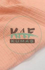 Dört Katlı Bürümcük Pamuk Müslin Kumaş | Coral