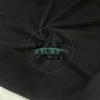 3 İplik Diagonel Kumaş | Siyah (Kalın 350/360 gsm)