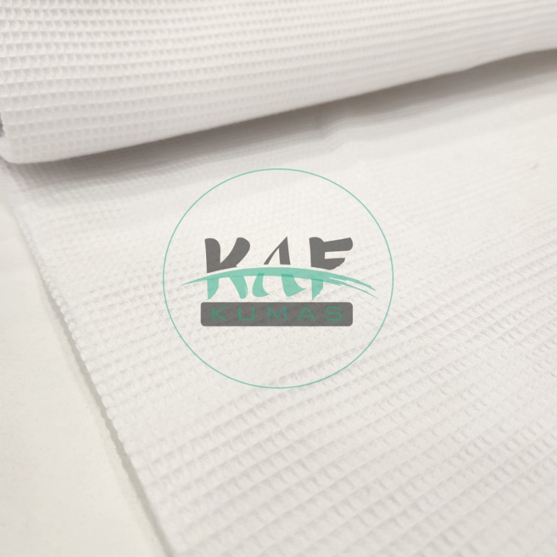 Küçük Kareli Waffle Pike | Beyaz