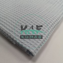 Waffle Pike Kumaş | 100% Pamuk | W-10 Bebe Mavisi