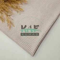 Simli Kaşkorse Kumaş | Pastel Mercan