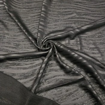Zebra Desen İnce Örme Kumaş | D-16