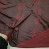 Mat Kaplama Yılan Desen Bordo Zemin Süprem Kumaş | X-03